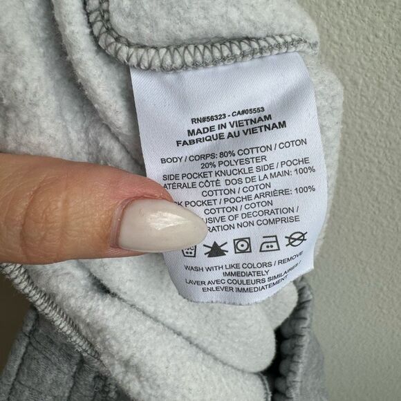 Nike Club Fleece Jogger Cargo Sweat Pants Gray Mens Size Medium BV2671-063 - Picture 8 of 9